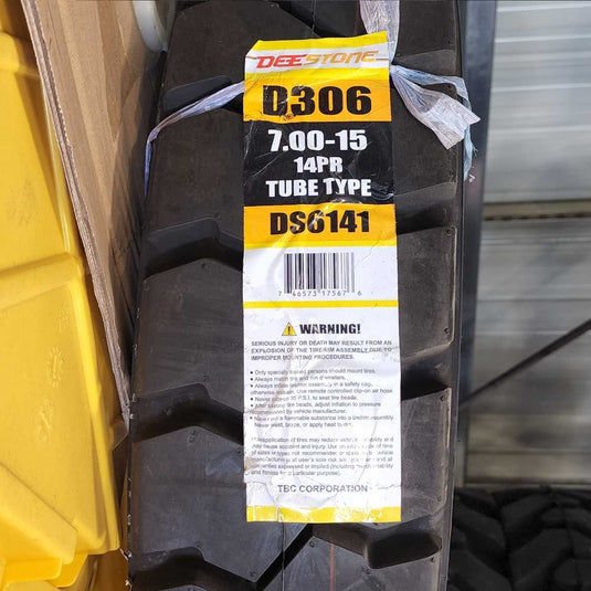 7.00-15 14PLY Deestone D306 DS6141