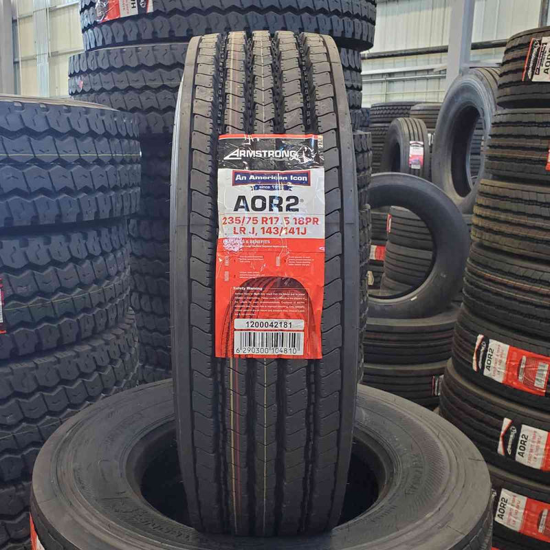 Load image into Gallery viewer, 235/75R17.5 Armstrong 18Ply AOR2
