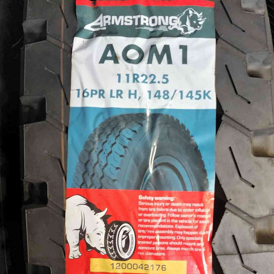 11R22.5 Armstrong 148/145K AOM1 16Ply