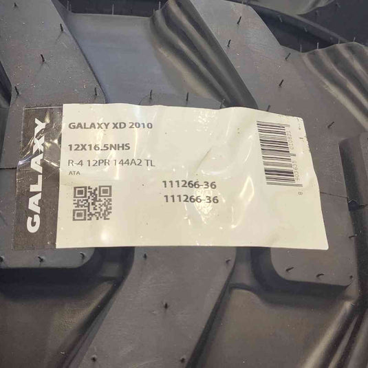 12-16.5 Galaxy XD2010 R4 12 Ply TL 111266-36