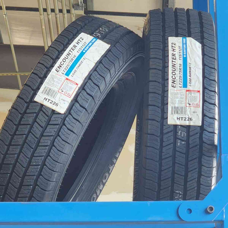 Load image into Gallery viewer, LT225/75R16 Sumitomo 10Ply Encounter HT2 115/112T HT226
