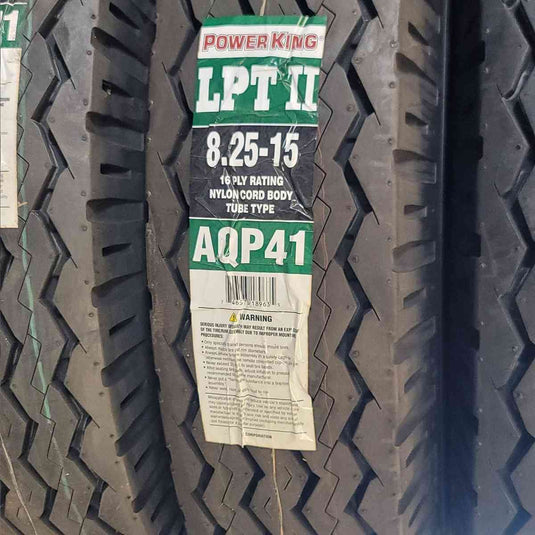 8.25-15 Power King LPT II 16PR 132/127L
