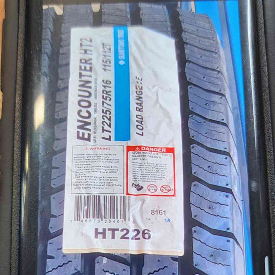 LT225/75R16 Sumitomo 10Ply Encounter HT2 115/112T HT226