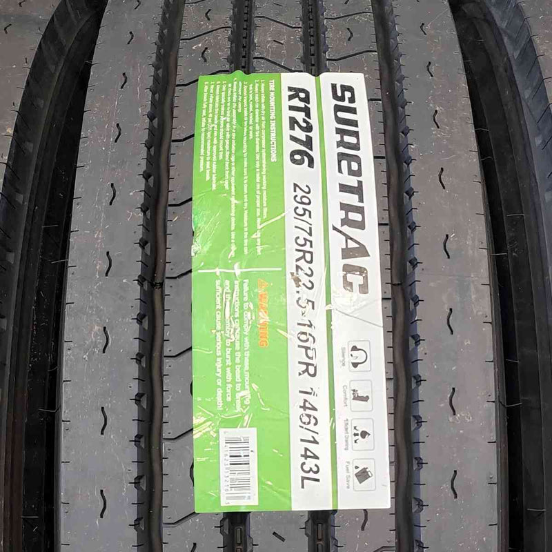 Load image into Gallery viewer, 295/75R22.5 Suretrac 16Ply 146/143M RT276 331008
