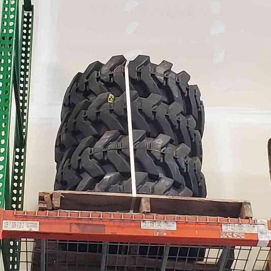 33x12-20 Solid Rim And Tire Assembly