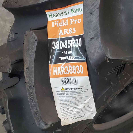 380/85R30 Field Pro AR85 135 A8 HAR38830