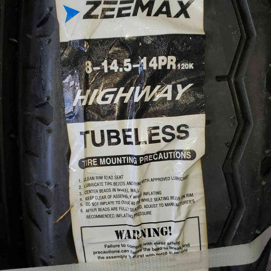 8-14.5 Zeemax Highway 14PR LR G