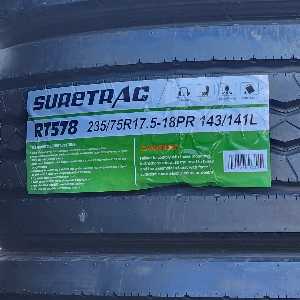 Load image into Gallery viewer, 235/75r17.5 suretrac 143/141l rt578 18ply 331032
