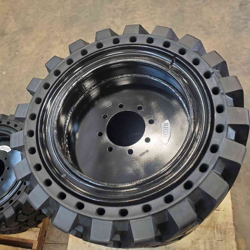 Load image into Gallery viewer, 33x12-20 Rovince SKS Solid Workmaster Tire And Wheel Assembly RL33X12-20TW
